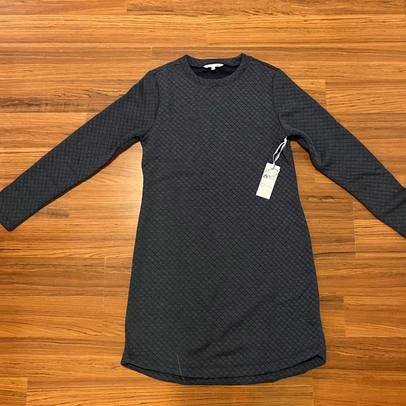 NWT Southern Tide Milani Texture Dress in Nautical Navy S - Picture 3 of 8